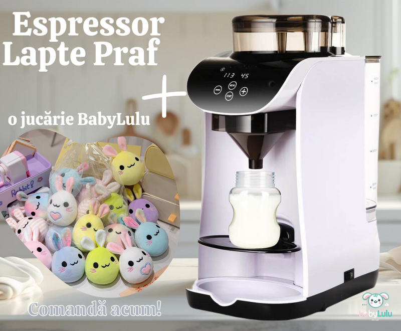 BabyLulu, espressor lapte praf pentru bebelusi + cadou.