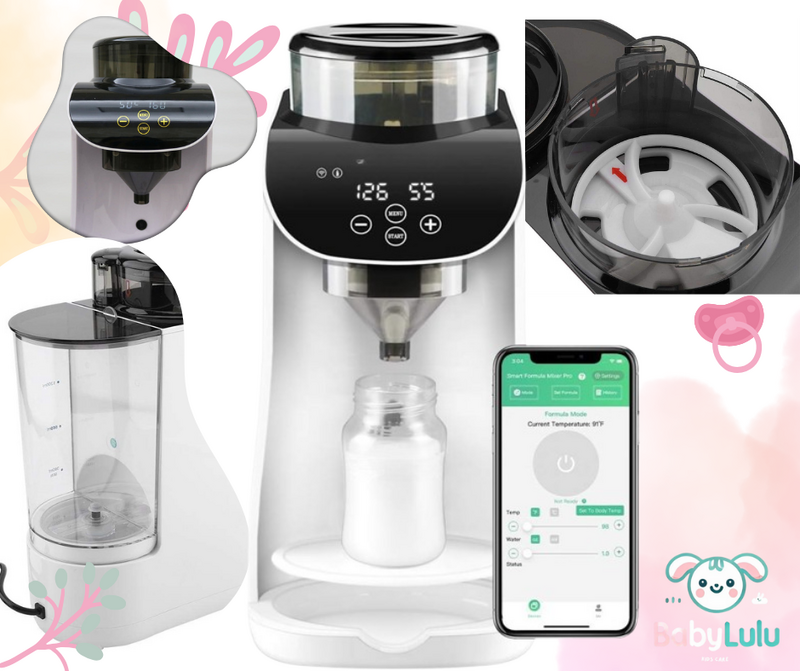 BabyLulu, espressor lapte praf pentru bebelusi + cadou.